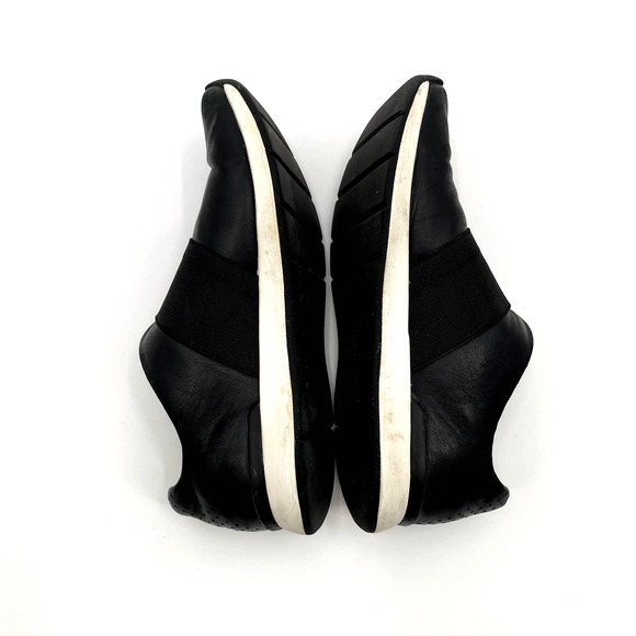 Vionic Cosmic Codie Casual Sneaker Black Size 7 Leather‎ Comfort Shoe Orthopedic - Picture 10 of 16